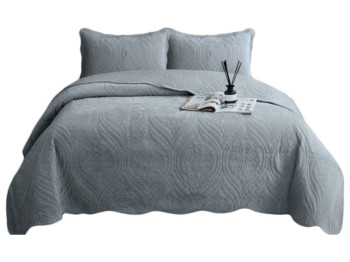 Покривало Soho Velvet Vip Venzel Gray, 220x240см, 6900069923231