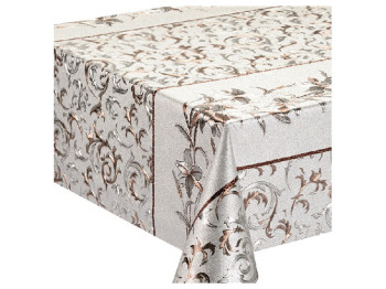 Клеенка ПВХ с принтом на тканевой основе Версаль, 1,37x20м (цена за рулон)