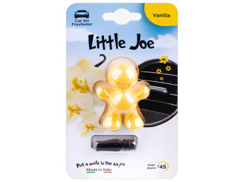 Освежитель воздуха автомобильный Little joe face Vanilla (Ваниль) (380101)