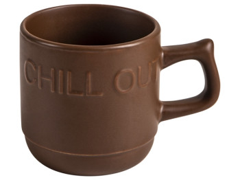 Чашка Limited Edition Chillout, коричнева, 240мл, 6900068728677