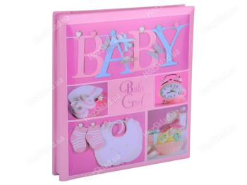 Фотоальбом EVG Baby collage Pink w/box (UA), 20листов, 6902909882401