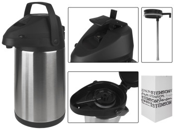 Термос железный Stenson Эконом на поворотном основании 3,5л