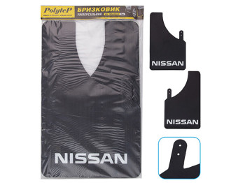 Брызговики универсальные резиновые Sport Master XXL 280х440 NISSAN, 2шт