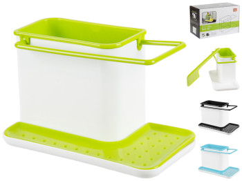 Органайзер кухонный на подставке 3в1 21х11х13см