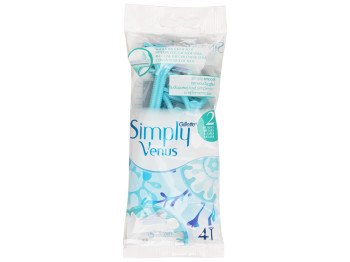 Бритвы одноразовые Gillette Simply Venus 2, 4шт
