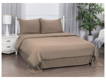 Комплект постельного белья SOHO, Mocha Mousse, полиэстер, евро 200×220 см