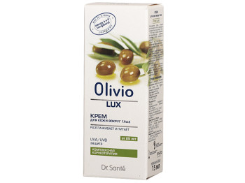 Крем навколо очей Dr.Sante "Olivio Lux" 25+ 15мл