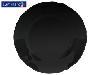 Тарелка обеденная Luminarc "Louis XV Black" 24см 99255