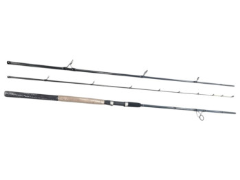 Спінінг короповий Sam's Fish, штекерний фідер, тест 100-180г, 3 секції +3 квівертипи, 3,9 м, чорний