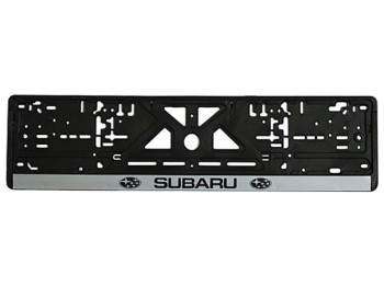 Рамка номера пластикова SUBARU