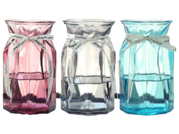 Ваза Viva Aurora, 18см, цвет в ассортименте, 6900070671305