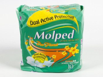 Прокладки Molped (ліц.) Щоденні dual active protection "Ultra Normal" xxxx 10шт.