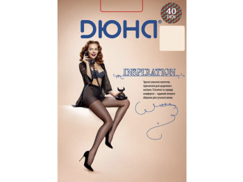 Колготи жіночі капронові 40DEN "Inspiration" 127-5 розмір 5 (колір мокко) Дюна