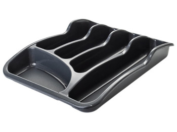 Лоток для столовых приборов (цвет гранит) 167095