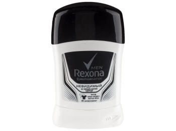 Антиперспирант-карандаш для мужчин Rexona men Motionsense Невидимый на черном и белом 48ч 50мл