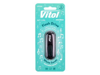 Освежитель воздуха Vitol Flash Drive White Sands, флеш-дизайн