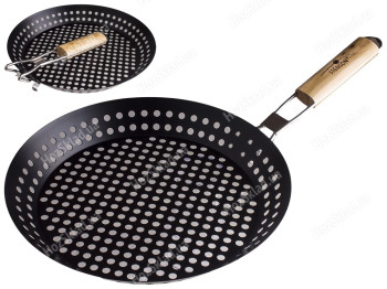 Сковорода-жаровня барбекю Stenson D30,4см антипригарне покриття
