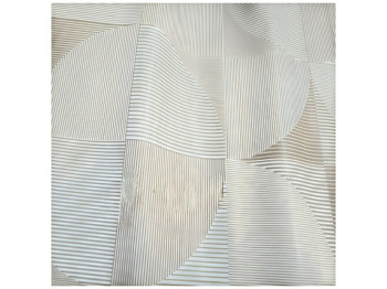 Клеенка Lino, на тканевой основе, ПВХ, 1,37×20м, цвет бежевый (цена за рулон)