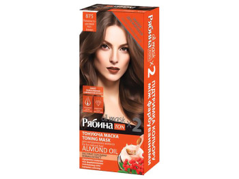 Маска для волосся тонуюча ACME-COLOR Горобина TON oil mask №875 Попелясто-русявий