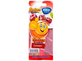 Освіжувач повітря Fresh Way "SMILES DRY" сухий листочок Cherry