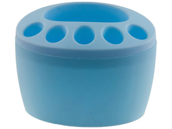Підставка для зубних щіток R plastic, голуба, 08003