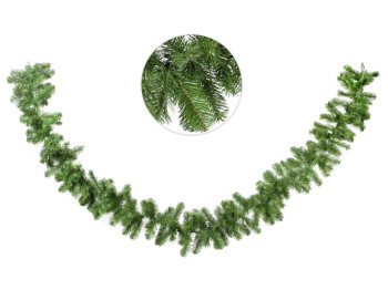Гірлянда ялинова, 220 гілок, довжина 274см, D25см