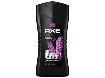 Гель для душу чоловічий Axe Excite 3в1, 250мл