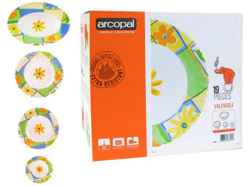 Сервиз столовый Arcopal Valensole 19 предметов 87453