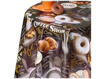 Клеенка Dekorama, ПВХ, 1,40×20м, цвет кофейный (цена за рулон)