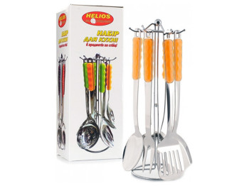 Набор кухонных аксессуаров Helios, на стойке (цена за набор 6шт)