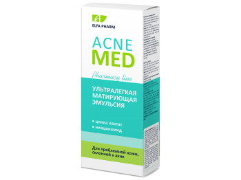 Емульсія ультралегка матуюча Acne Med для проблемної шкіри 40мл
