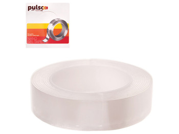 Многоразовая двухсторонняя скотч-лента Pulso, NGT-5302, 5м x 30x2мм
