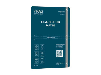 Гидрогель пленка iNobi SILVER PS-012 Korean / 25 шт., матовая, 180×120 мм