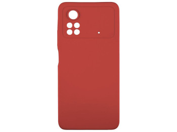 Чехол Full Case No Logo with frame для Xiaomi POCO X4 Pro 5G Цвет 14, Red