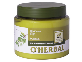 Органическая маска O’Herbal для нормальных волос 500мл