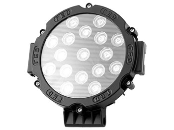 Фара робочого світла WLP-51R1BK SPOT+FLOOD 17Ledx3W /10-30V/51W/6000K