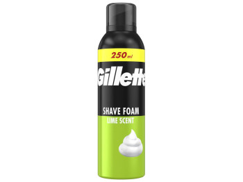 Пена для бритья Gillette Classic Lime, 250 мл