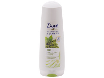 Бальзам-ополіскувач Dove Nourishing Secrets Детокс з матча і рисовим молоком 350мл