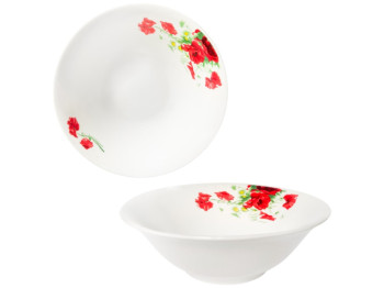 Салатник Мак атлант, кераміка, 17,5 см, колір білий