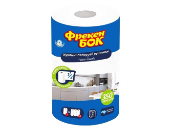 Бумажные полотенца Фрекен БОК, 2-слойные, 350 листов, 1шт