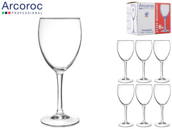Набор бокалов для вина Arcoroc Princesa 140мл (цена за набор 6шт) 19962 J4165/19976