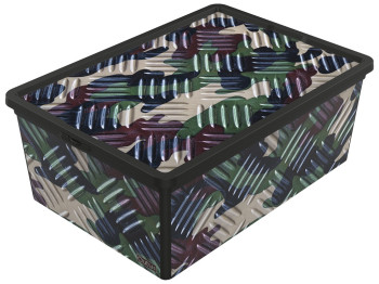 Контейнер Qutu Trend Box Camouelage, з кришкою, 10л, 8690068355253
