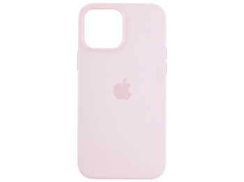 Чохол Original Silicone Case+MagSafe+SplashScreen для iPhone 13 Pro Max Колір 8, Chalk Pink