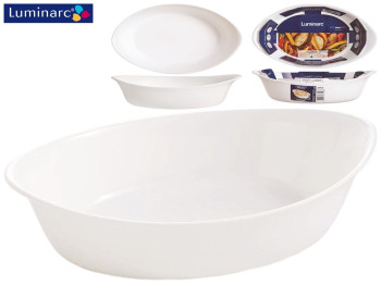 Форма для запекания Luminarc Smart Cuisine "Carine" жаропр. стеклокерамика овал. 21X13см 500мл 14937