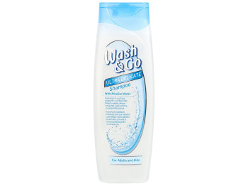 Міцелярний шампунь Wash and Go Ultra Delicate, для всіх типів волосся, 400 мл