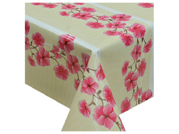 Клейонка ПВХ в рулоні силікон France 1,40х30 метрів (ціна за рулон)