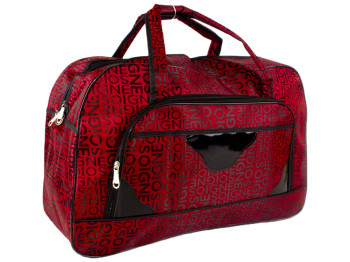Сумка дорожня 53x19x33см (колір - червоний)