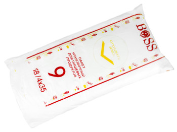 Кулек фасовочный 9 "Boss бело-красный (1000г- 650шт) 18x35