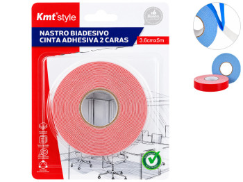 Скотч двухсторонний KmtStyle, EVA, 3,6см×5м, 2 цвета (цена за 1шт)