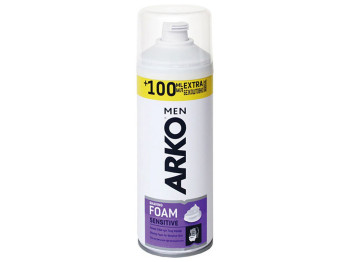 Пена для бритья Arko Men Sensitive, 300мл